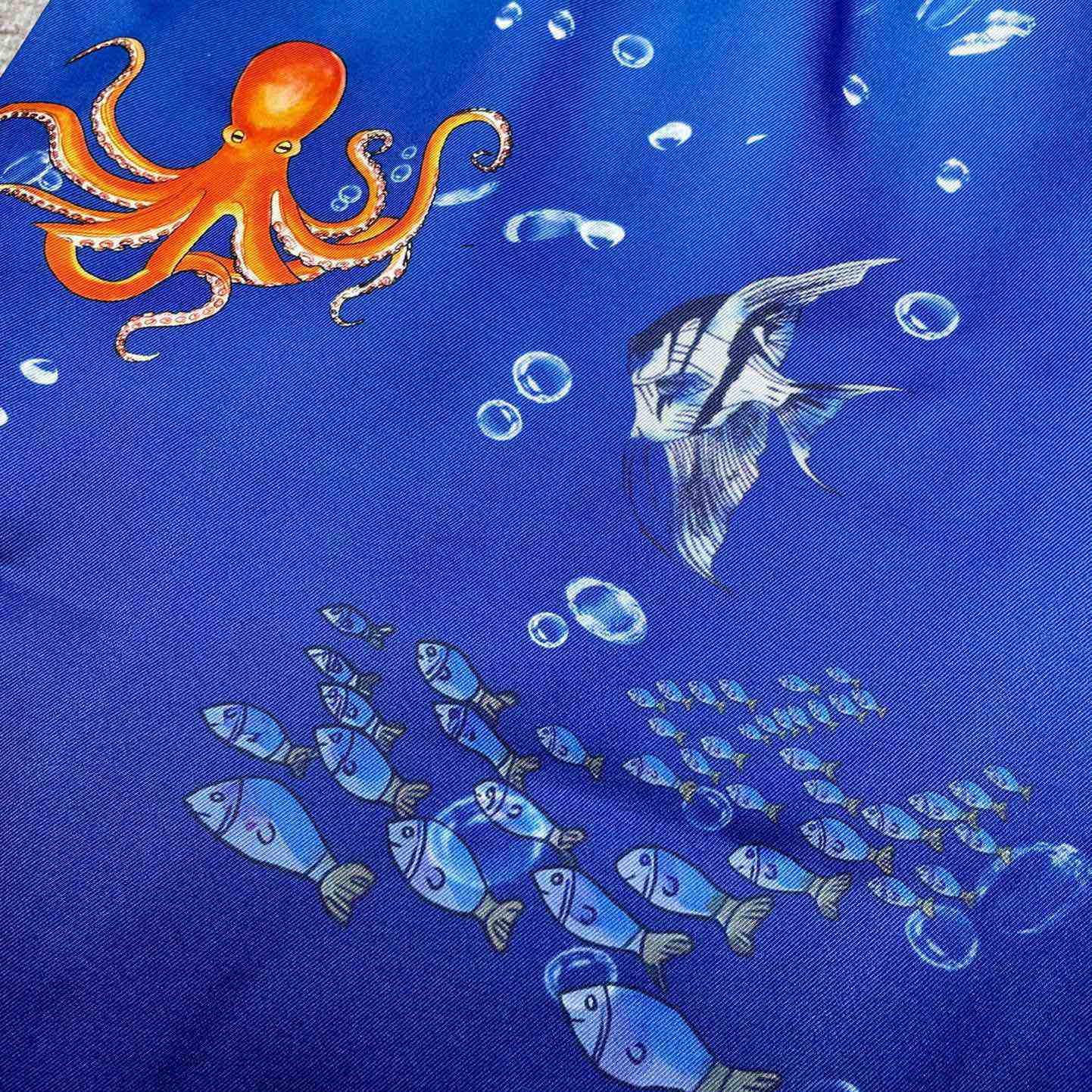 Casablanca Silk Drawstring Shorts 'Blue'   CA3455 - PerfectKickZ