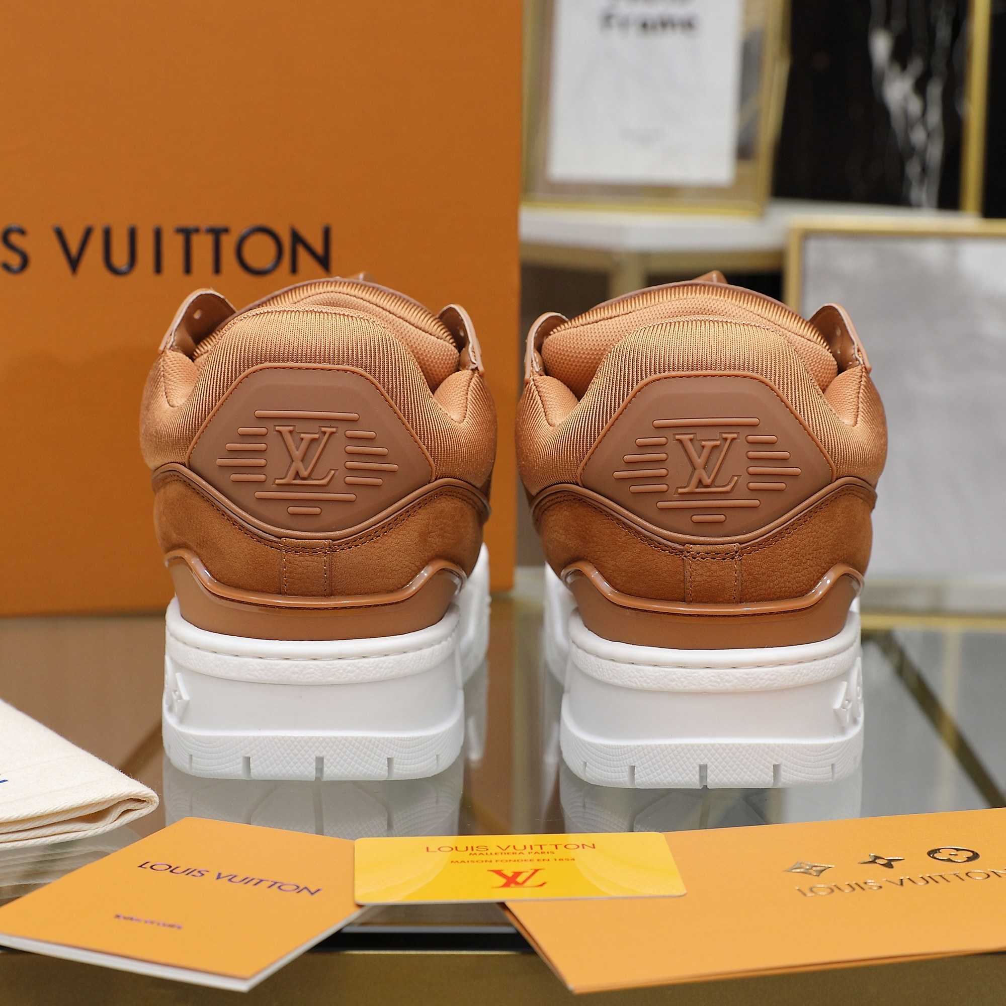 Louis Vuitton LV Trainer Maxi Sneaker   1AD7CK - PerfectKickZ