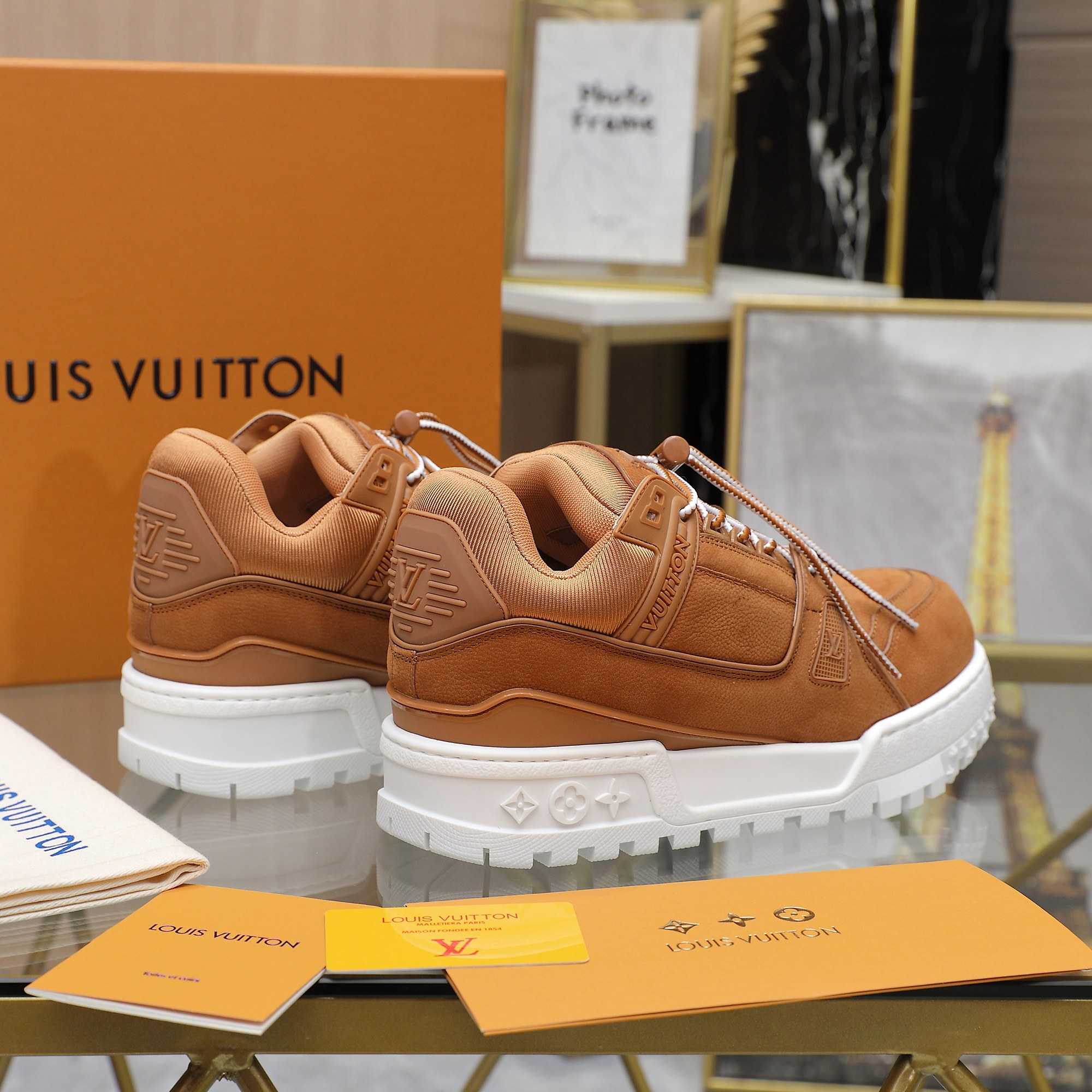 Louis Vuitton LV Trainer Maxi Sneaker   1AD7CK - PerfectKickZ