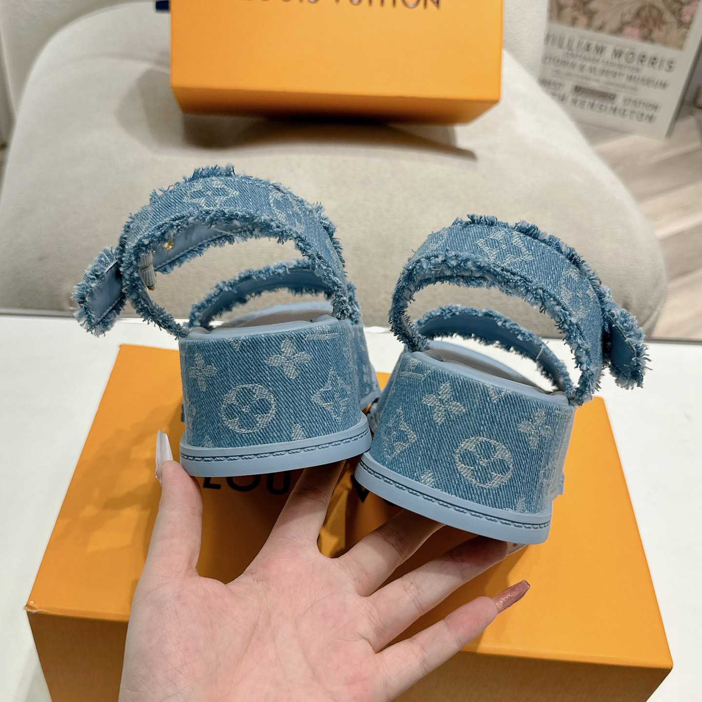 Louis Vuitton Maya Flatform Sandal   - 