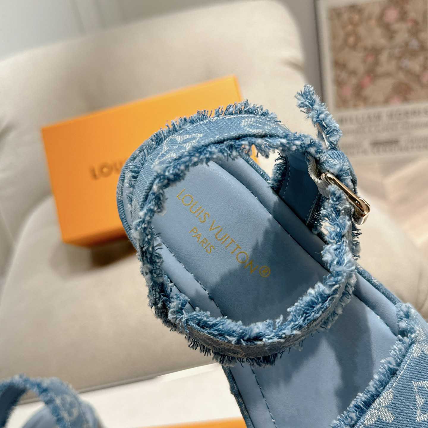 Louis Vuitton Maya Flatform Sandal   - 