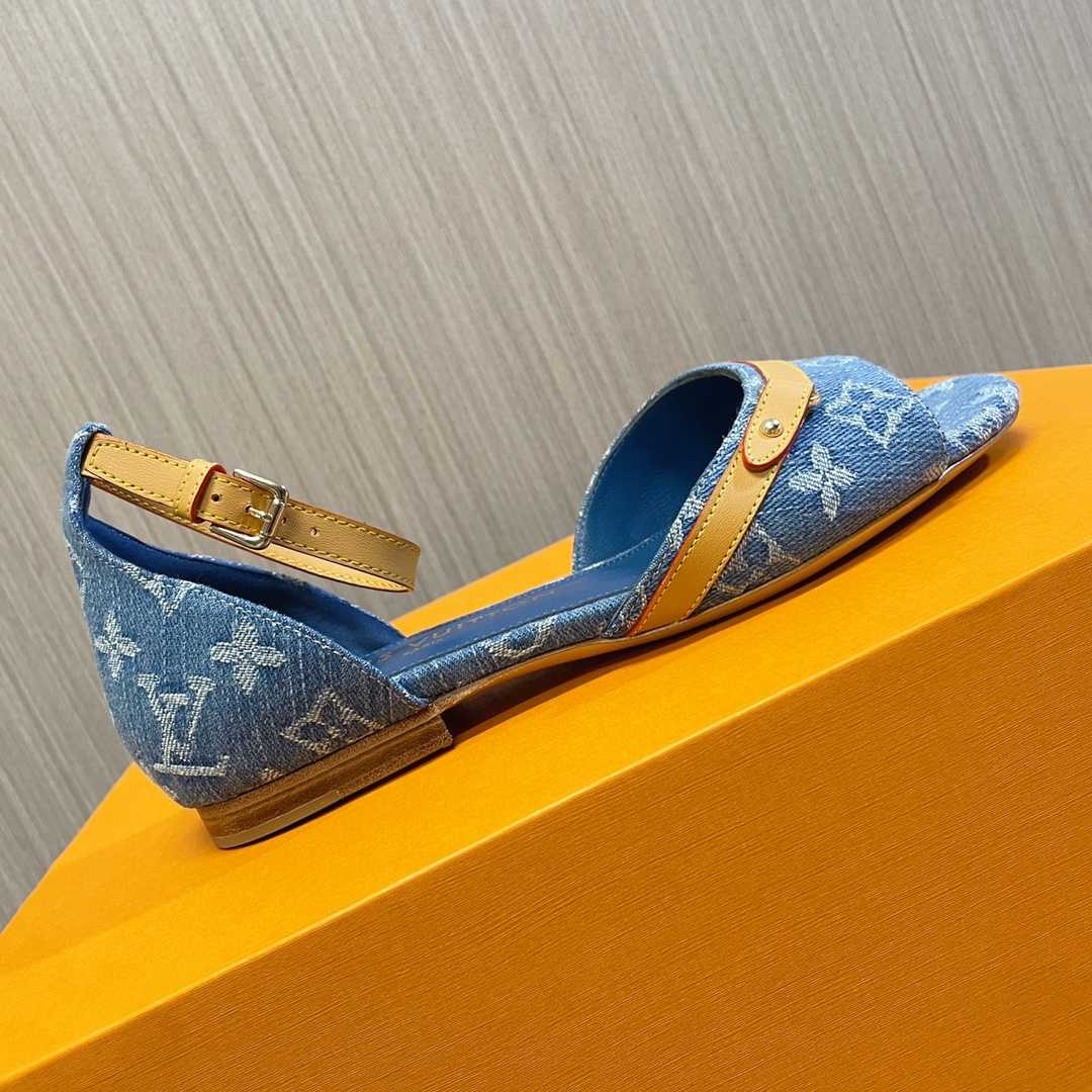 Louis Vuitton Helios Flat Sandal    - PerfectKickZ