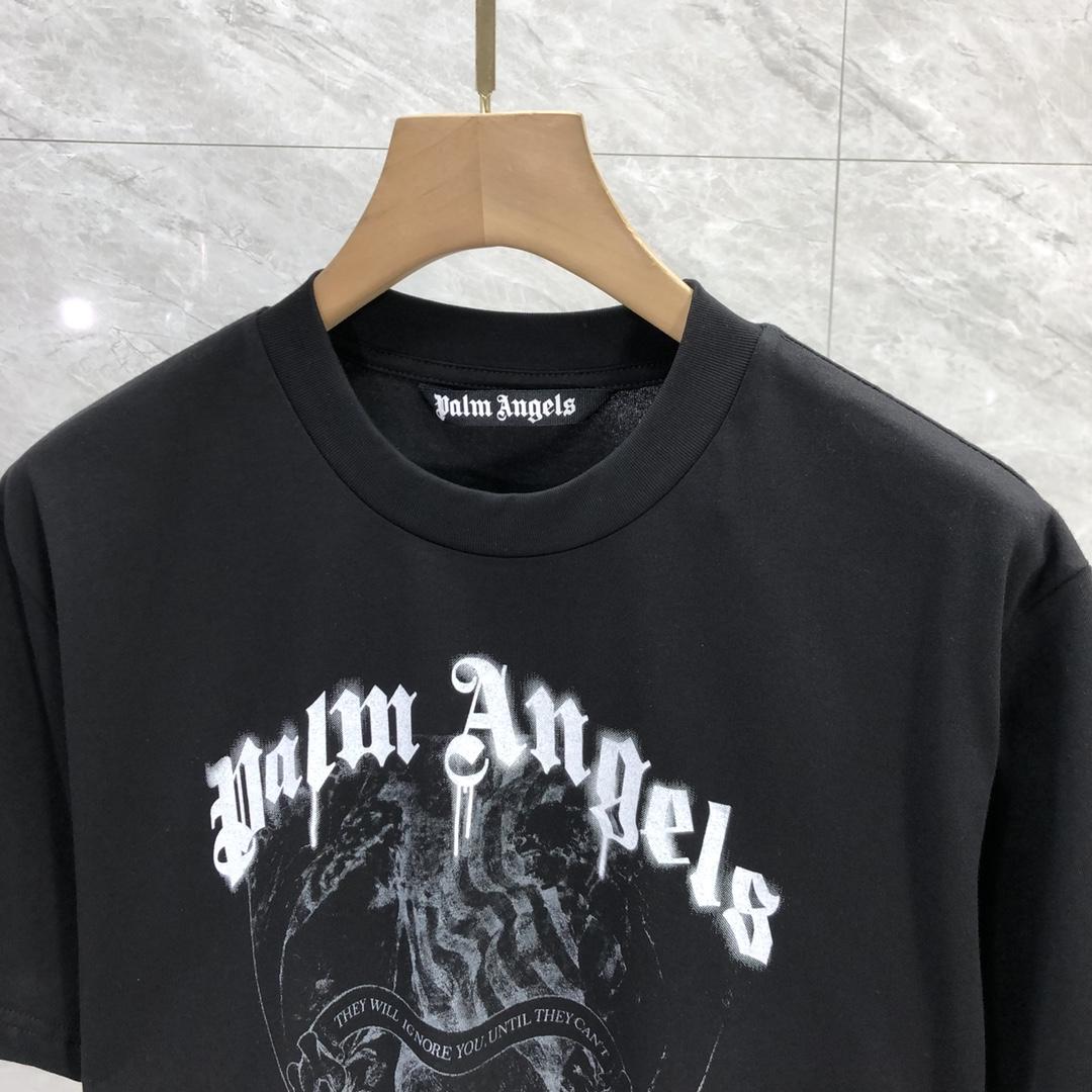 Palm Angels Statement Pencil T-Shirt  - 