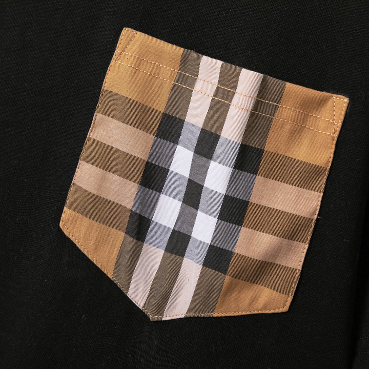 Burberry Check Pocket Cotton T-shirt - PerfectKickZ