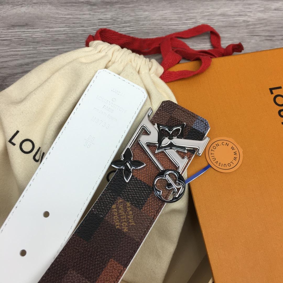 Louis Vuitton LV Initiales 40mm Reversible Belt - PerfectKickZ