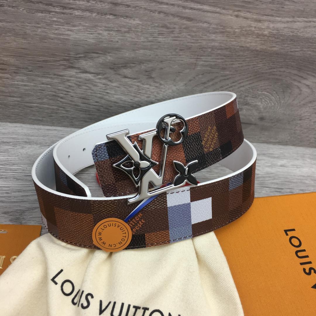 Louis Vuitton LV Initiales 40mm Reversible Belt - PerfectKickZ