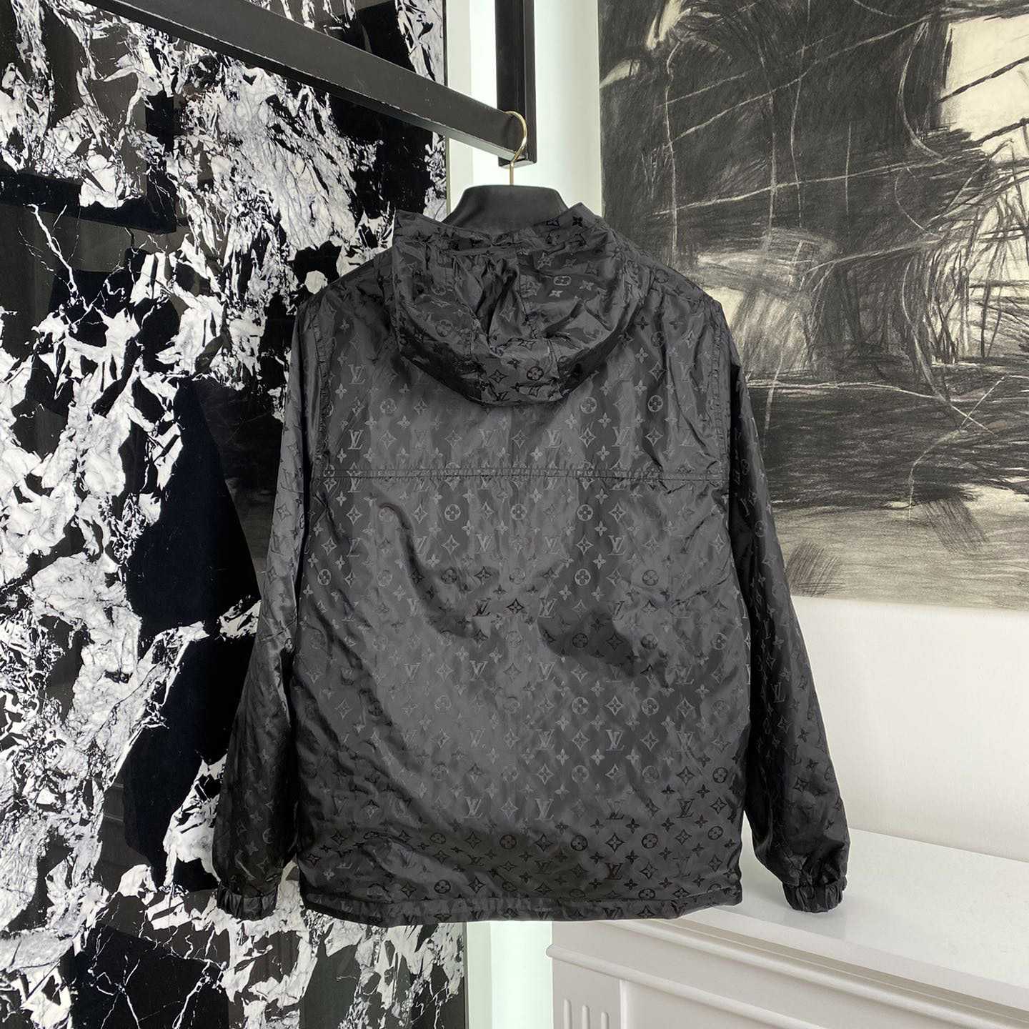 Louis Vuitton Monogram Reversible Nylon Windbreaker - PerfectKickZ