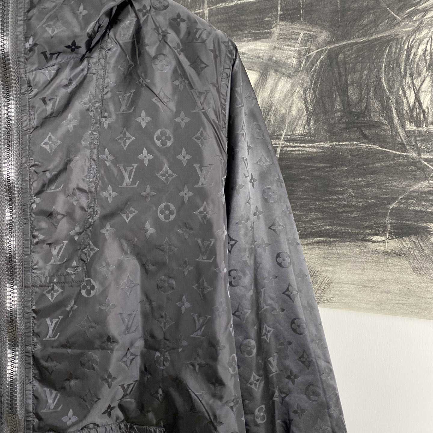 Louis Vuitton Monogram Reversible Nylon Windbreaker - PerfectKickZ