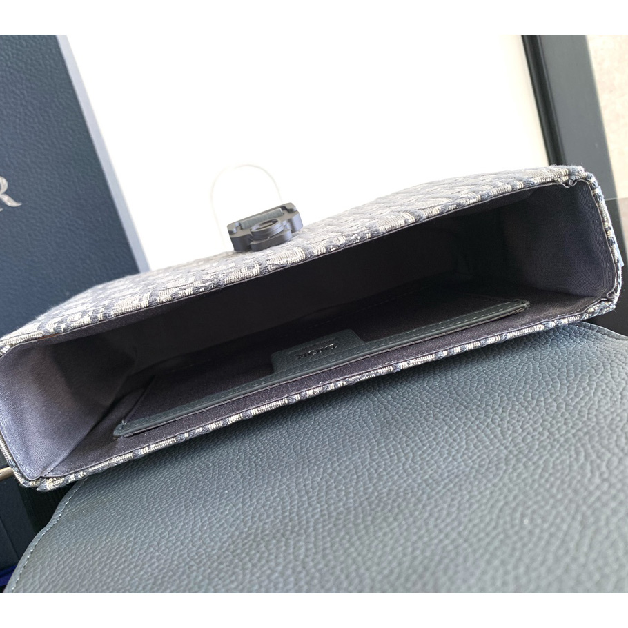 Dior Small Saddle Messenger Bag With Flap - 