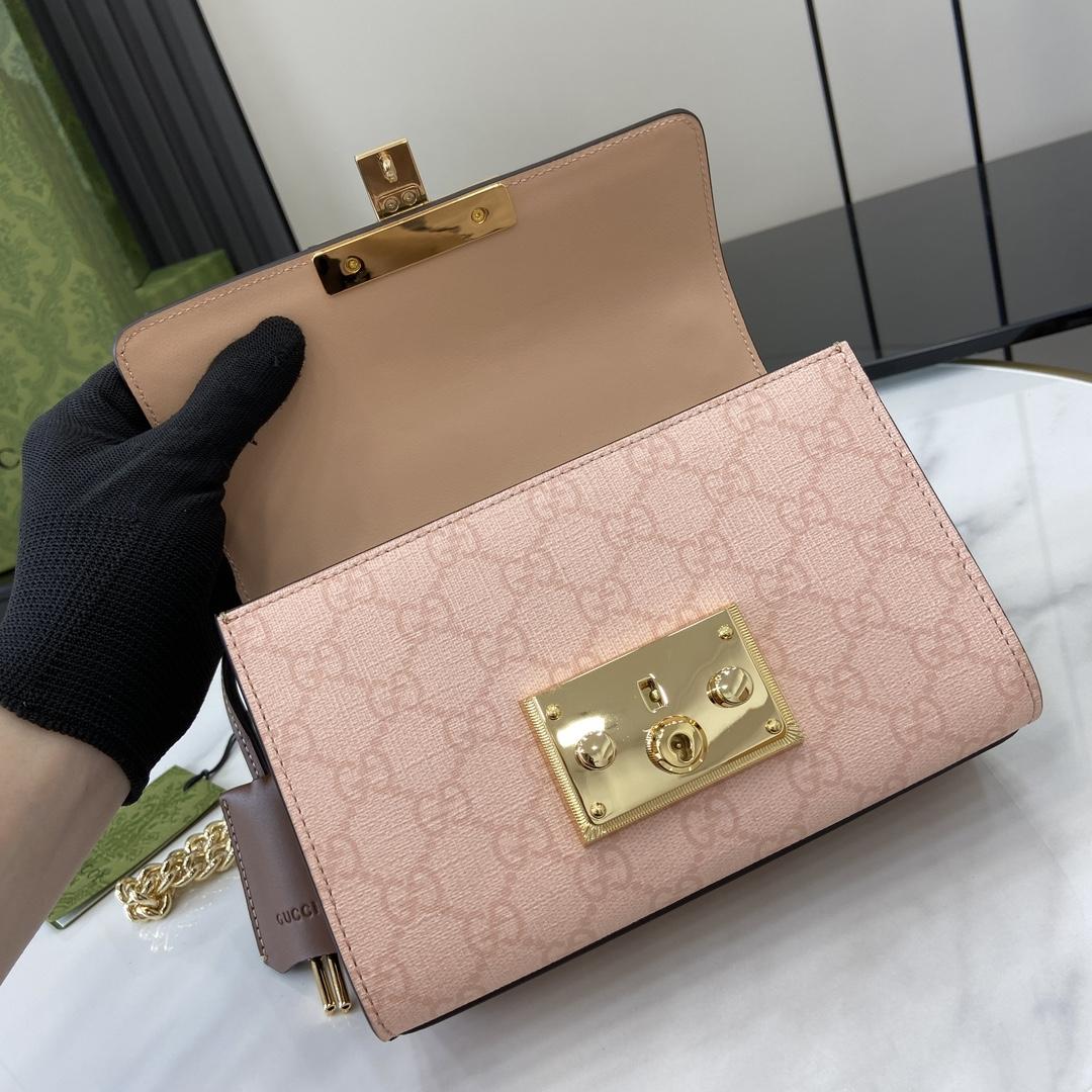 Gucci Padlock Small Shoulder Bag - PerfectKickZ