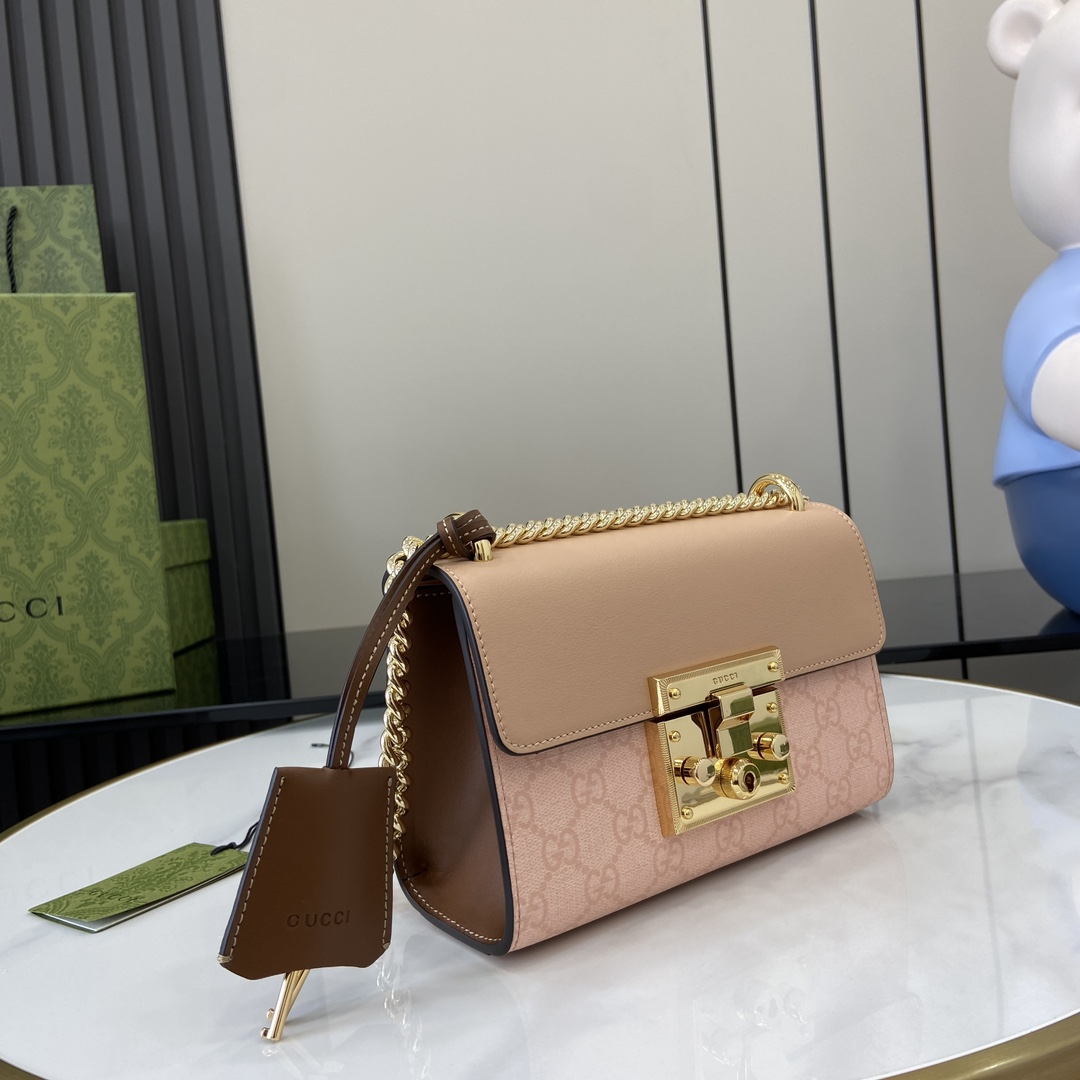 Gucci Padlock Small Shoulder Bag - PerfectKickZ