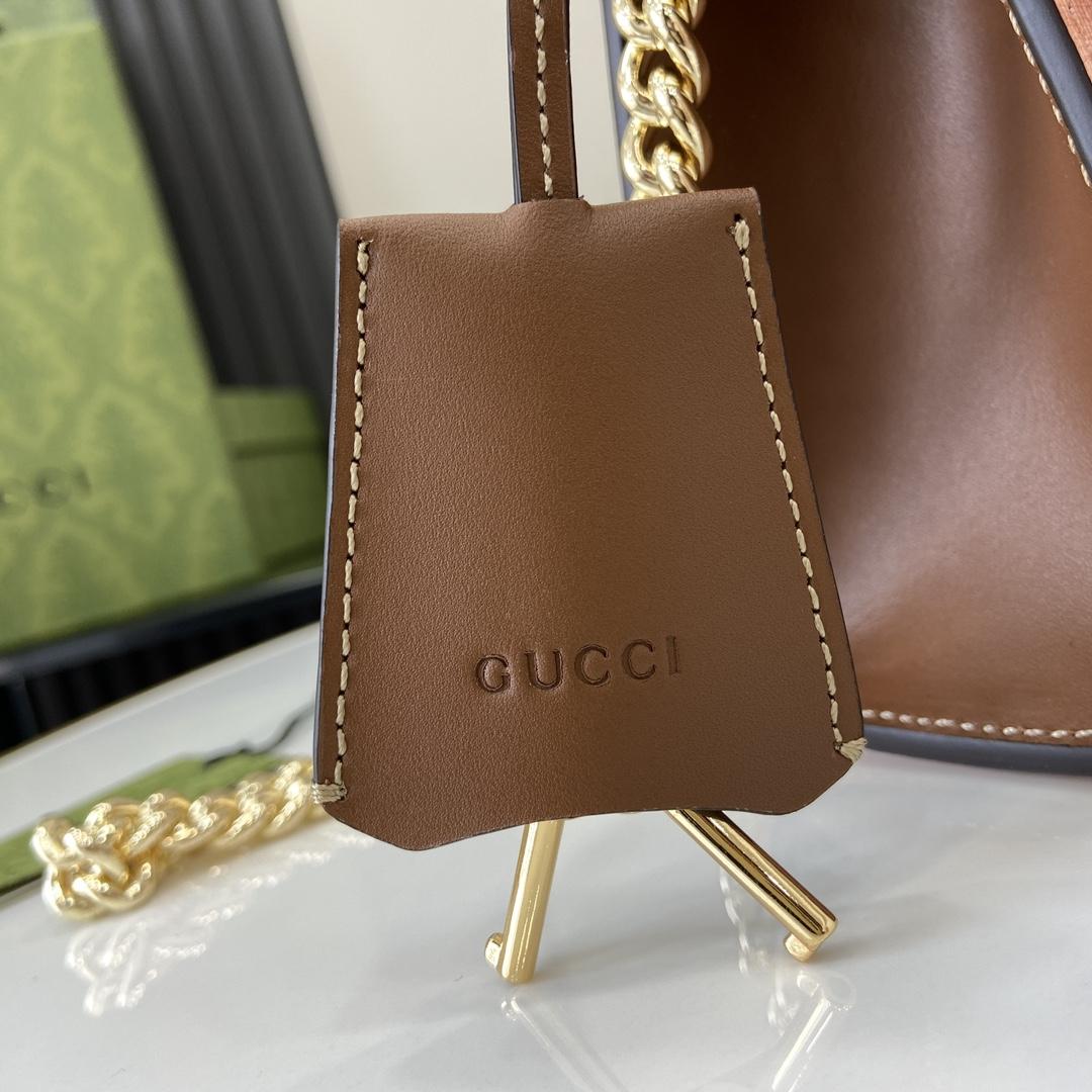 Gucci Padlock Small Shoulder Bag - PerfectKickZ