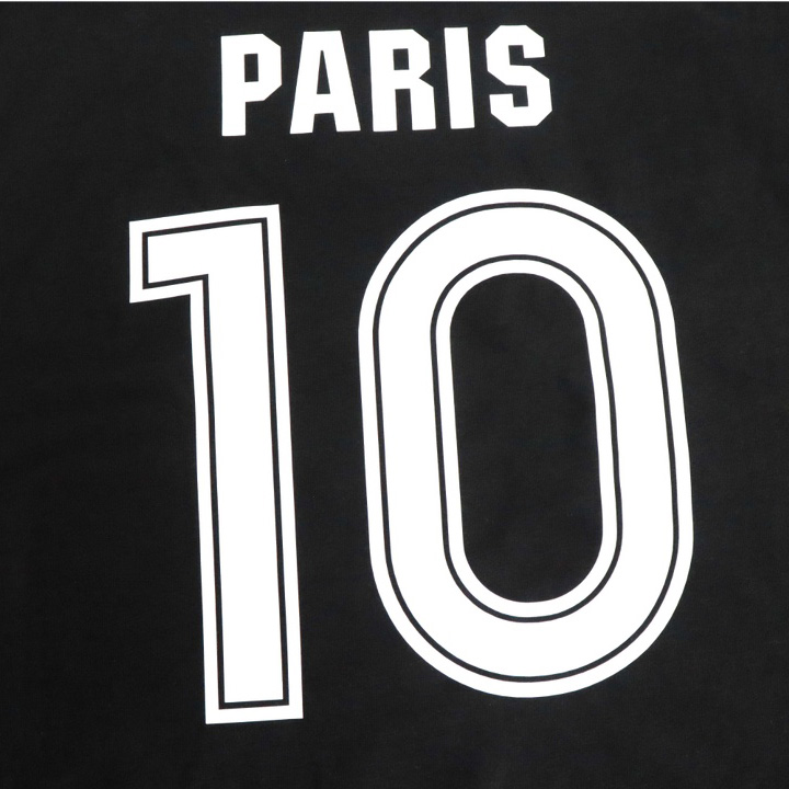 Balenciaga Paris Soccer T-Shirt Oversized In Black - PerfectKickZ
