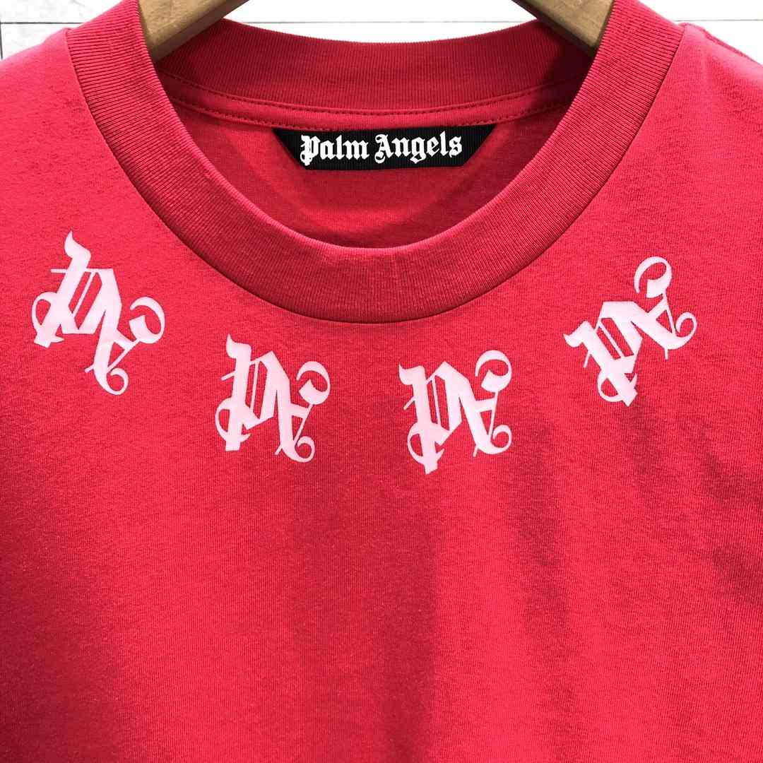 Palm Angels Statement Monogram T-Shirt  - PerfectKickZ