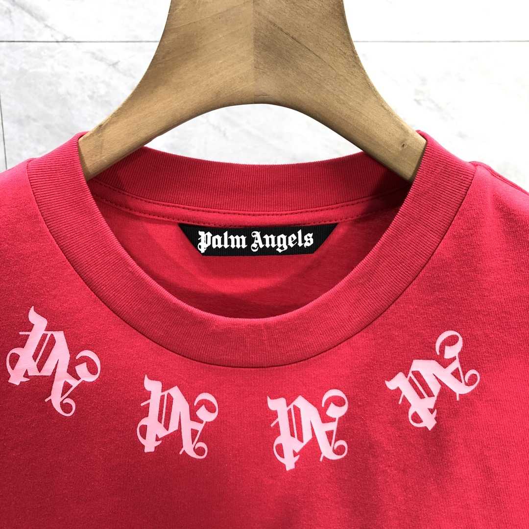 Palm Angels Statement Monogram T-Shirt  - PerfectKickZ