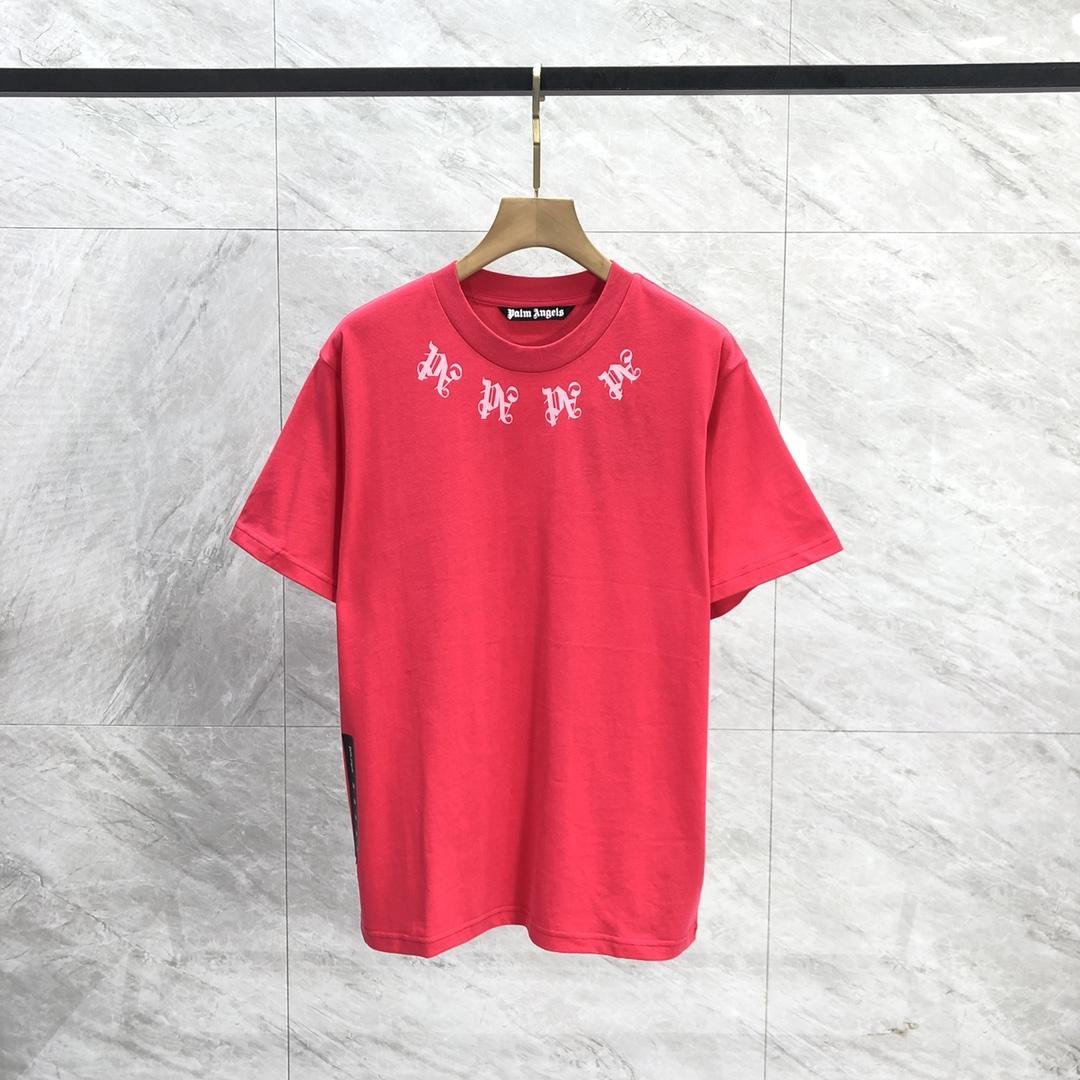 Palm Angels Statement Monogram T-Shirt  - PerfectKickZ
