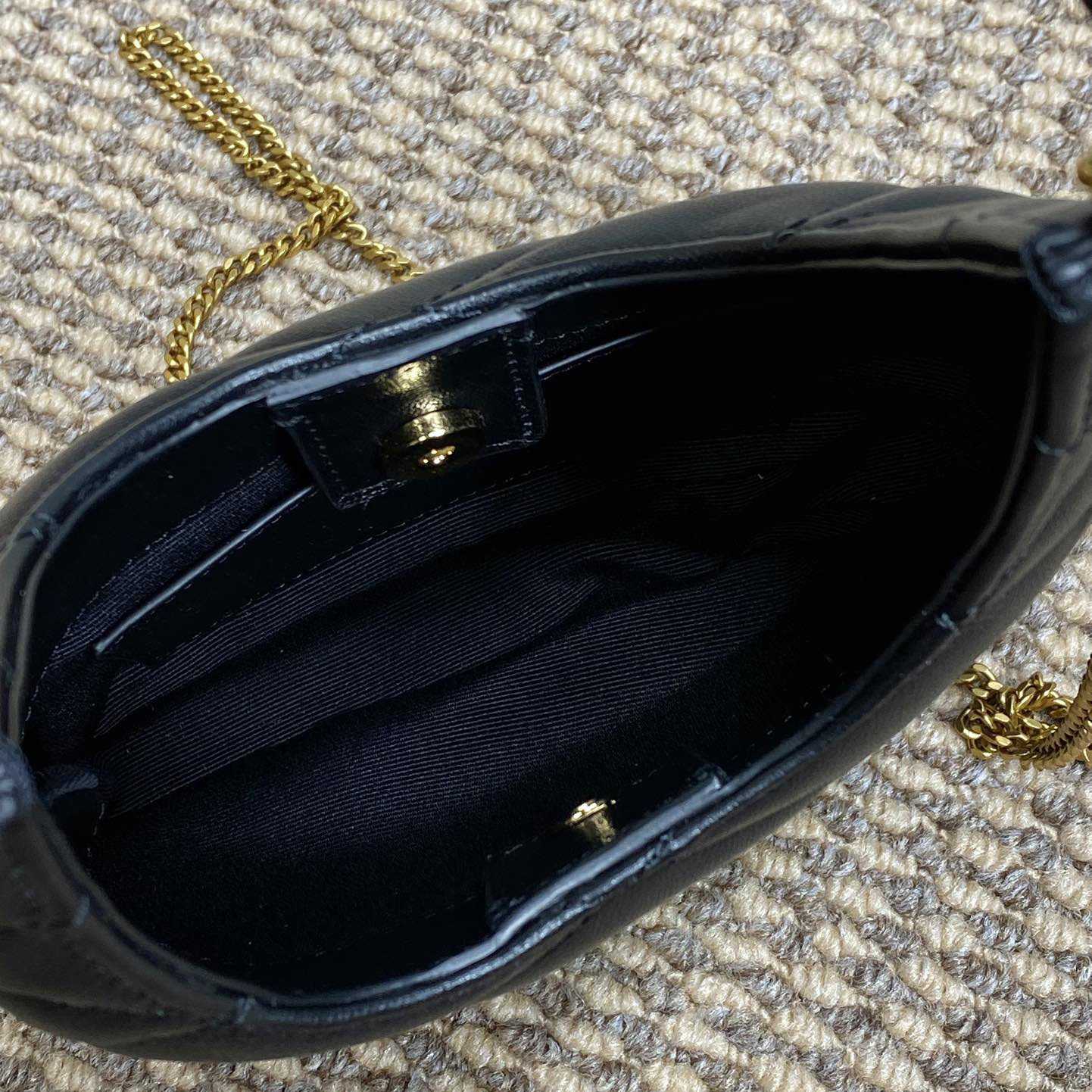 Saint Laurent Sade Hobo In Lambskin - PerfectKickZ