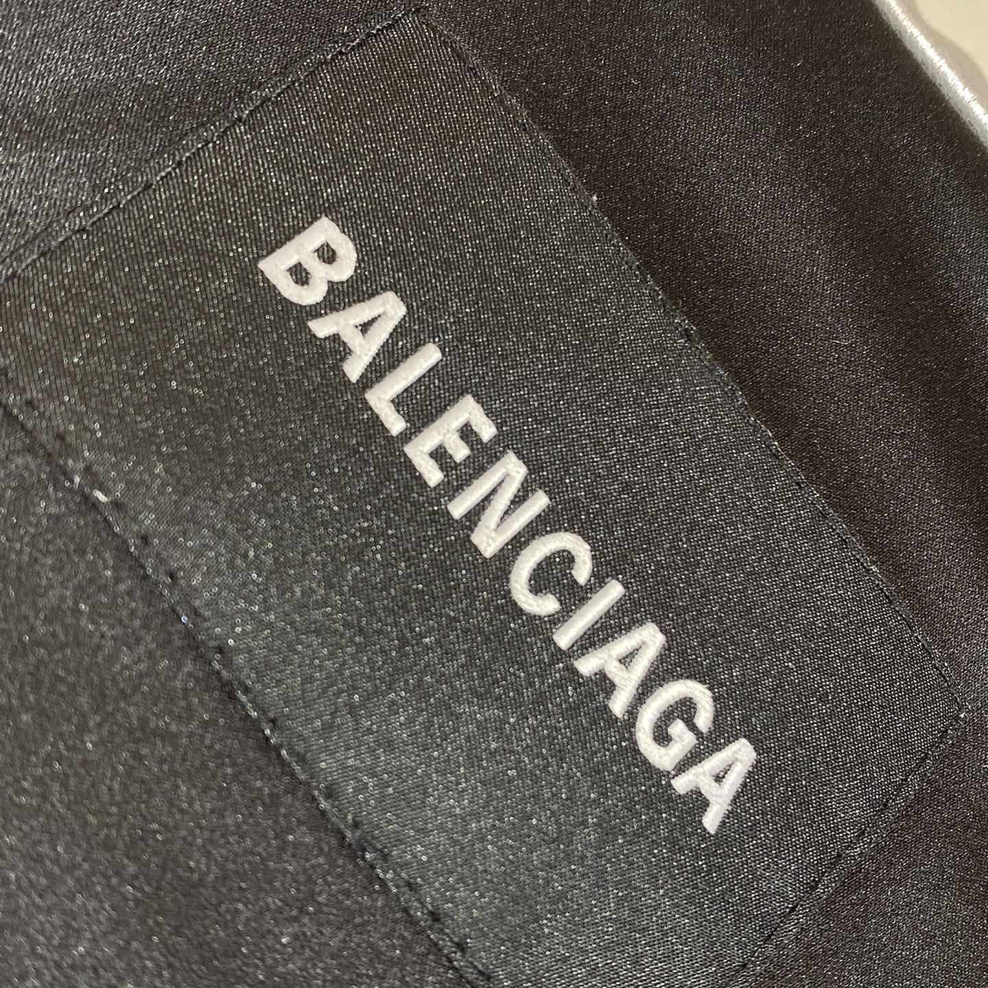 Balenciaga Unity Sports Icon Racer Jacket In Silver - PerfectKickZ