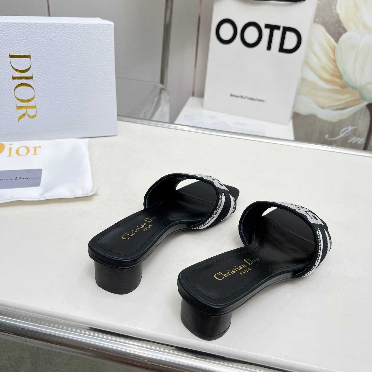 Dior Dway Heeled Slide - PerfectKickZ