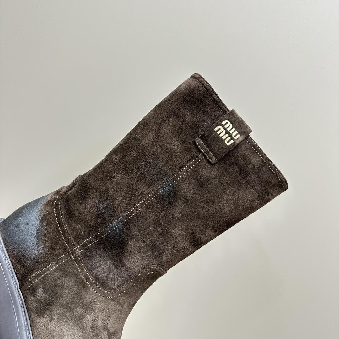 Miu Miu Suede Boots - PerfectKickZ