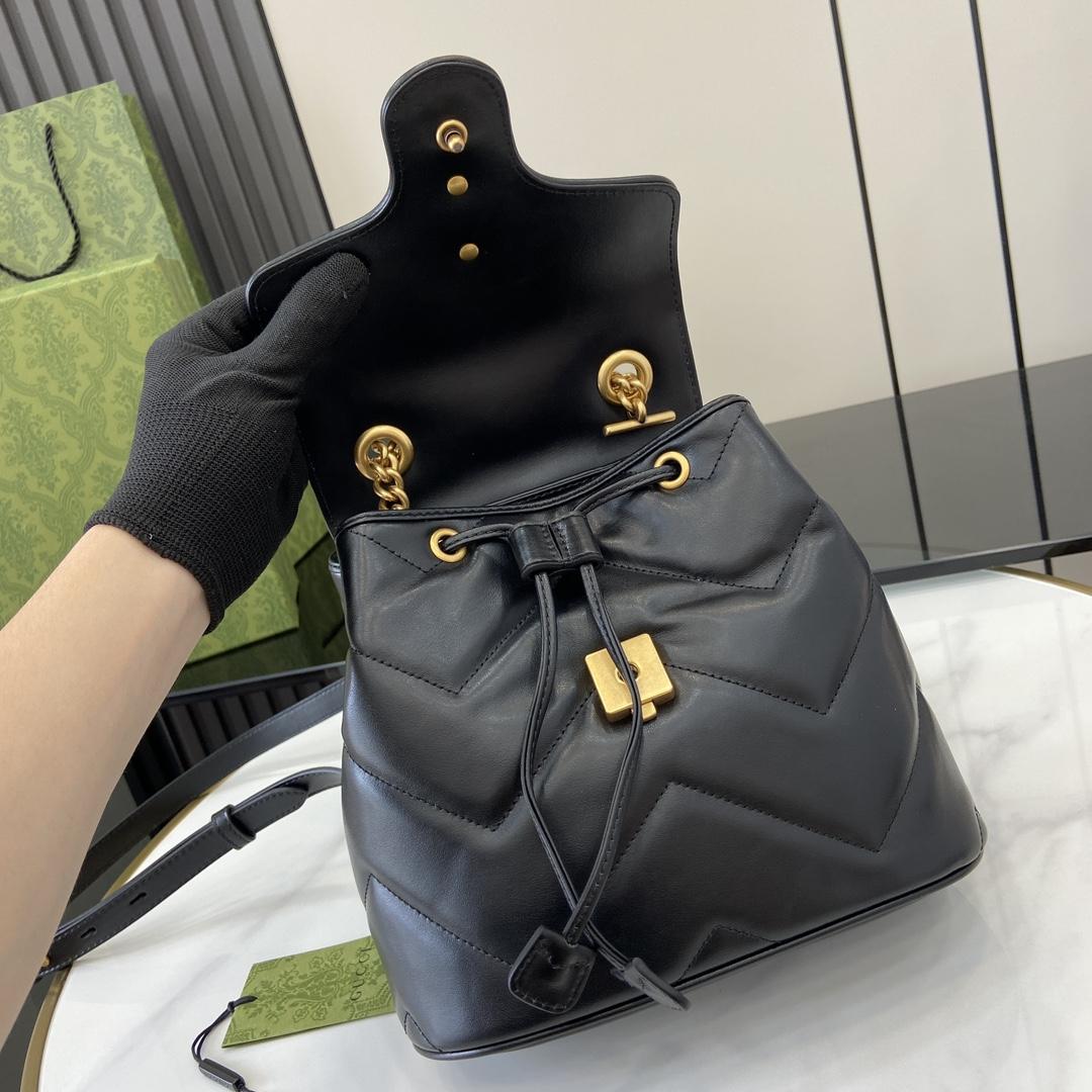 Gucci GG Marmont Mini Backpack - PerfectKickZ