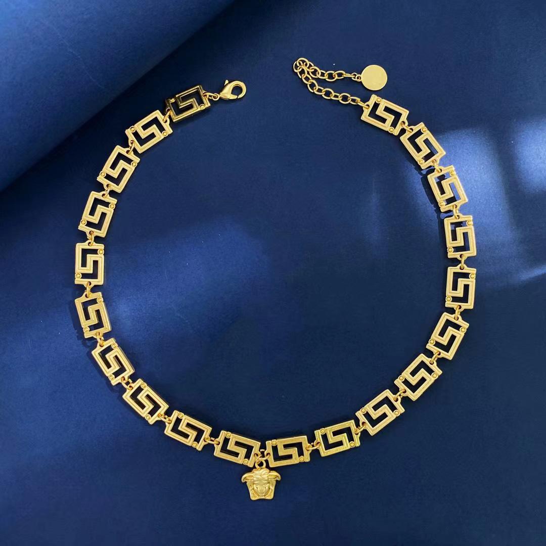 Versace Medusa Necklace - PerfectKickZ