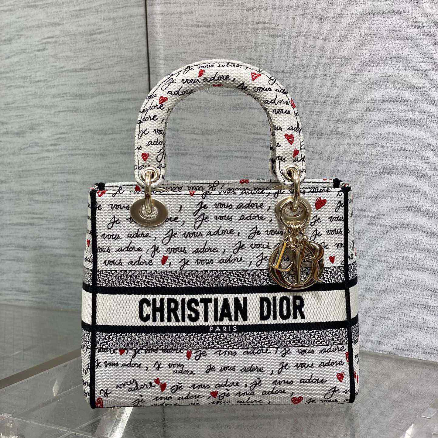 Dior Dioramour Medium Lady D-Lite Bag - PerfectKickZ