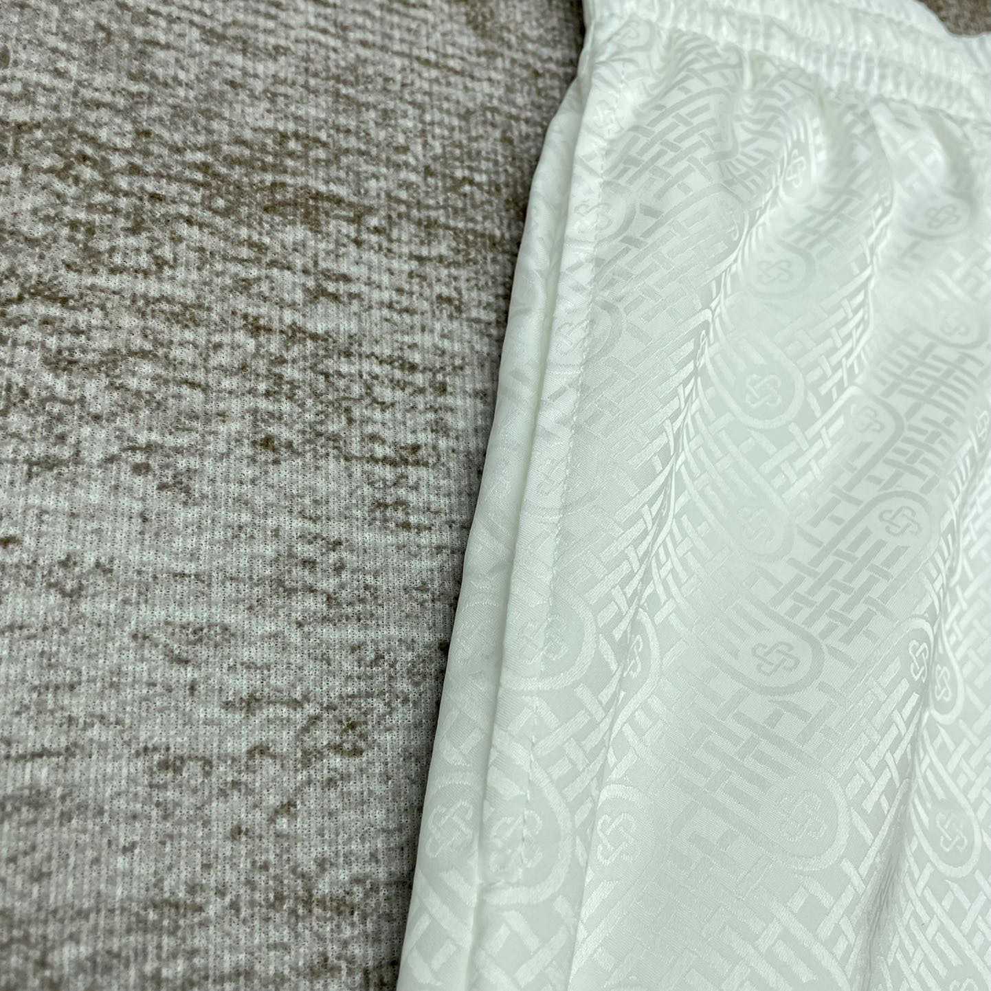 Casablanca Tennis Club Icon Silk Shorts   CA3481 - PerfectKickZ
