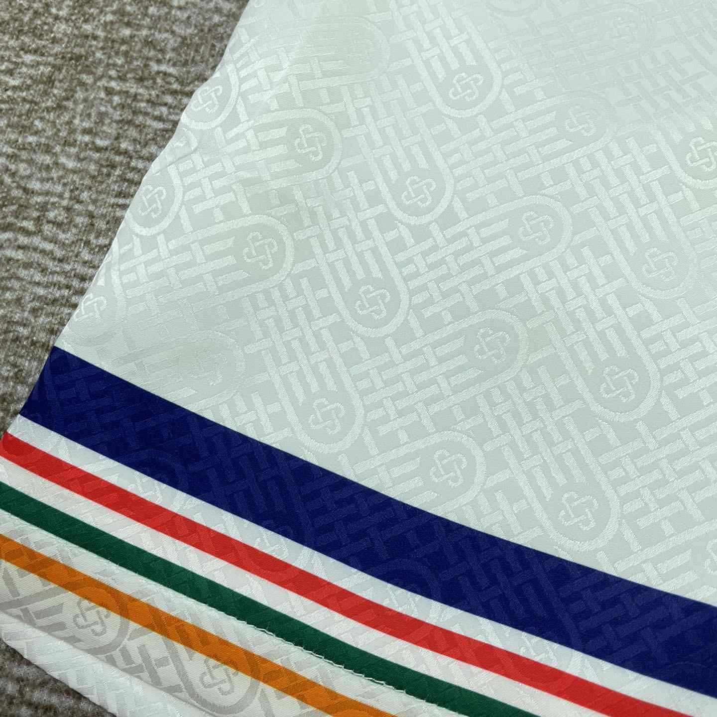 Casablanca Tennis Club Icon Silk Shorts   CA3481 - PerfectKickZ