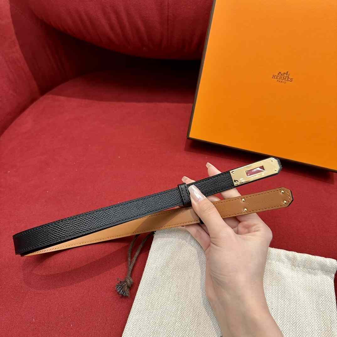 Hermes Authenticated Kelly Belt Leather - PerfectKickZ
