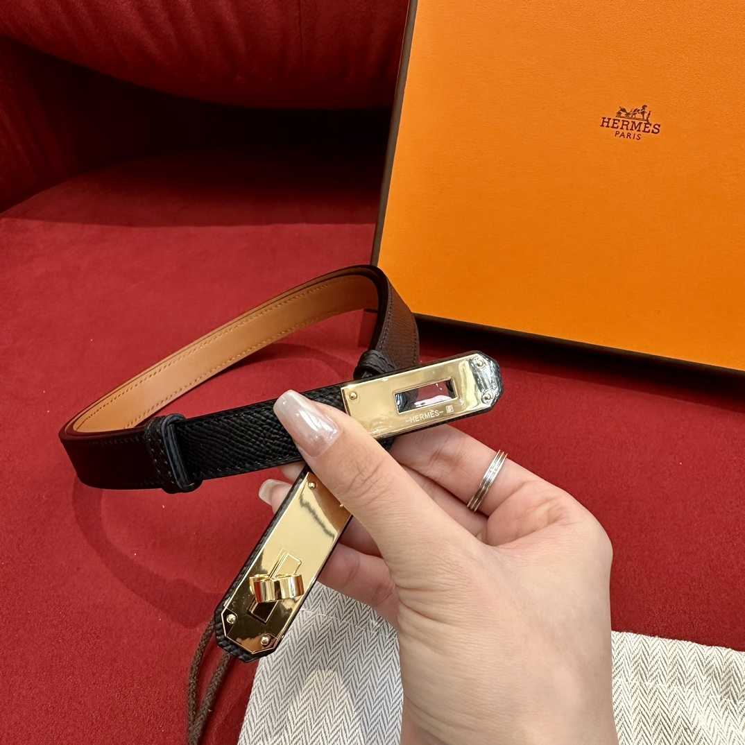 Hermes Authenticated Kelly Belt Leather - PerfectKickZ