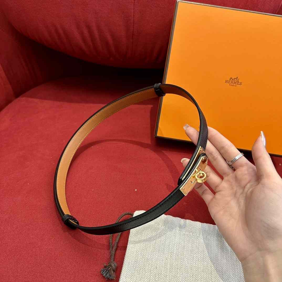 Hermes Authenticated Kelly Belt Leather - PerfectKickZ