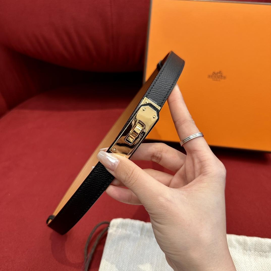 Hermes Authenticated Kelly Belt Leather - PerfectKickZ