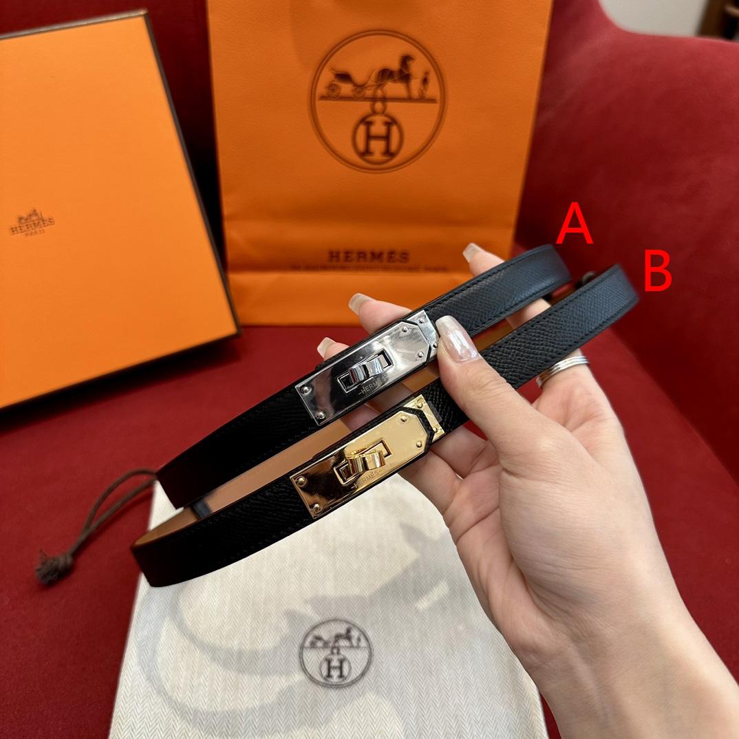 Hermes Authenticated Kelly Belt Leather - PerfectKickZ