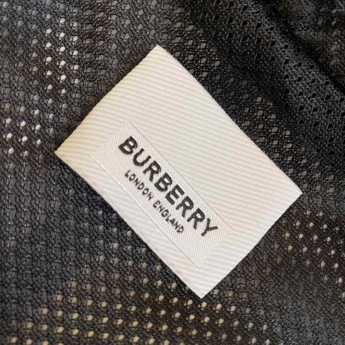 Burberry Sliced Check Nylon Hooded Jacket - PerfectKickZ
