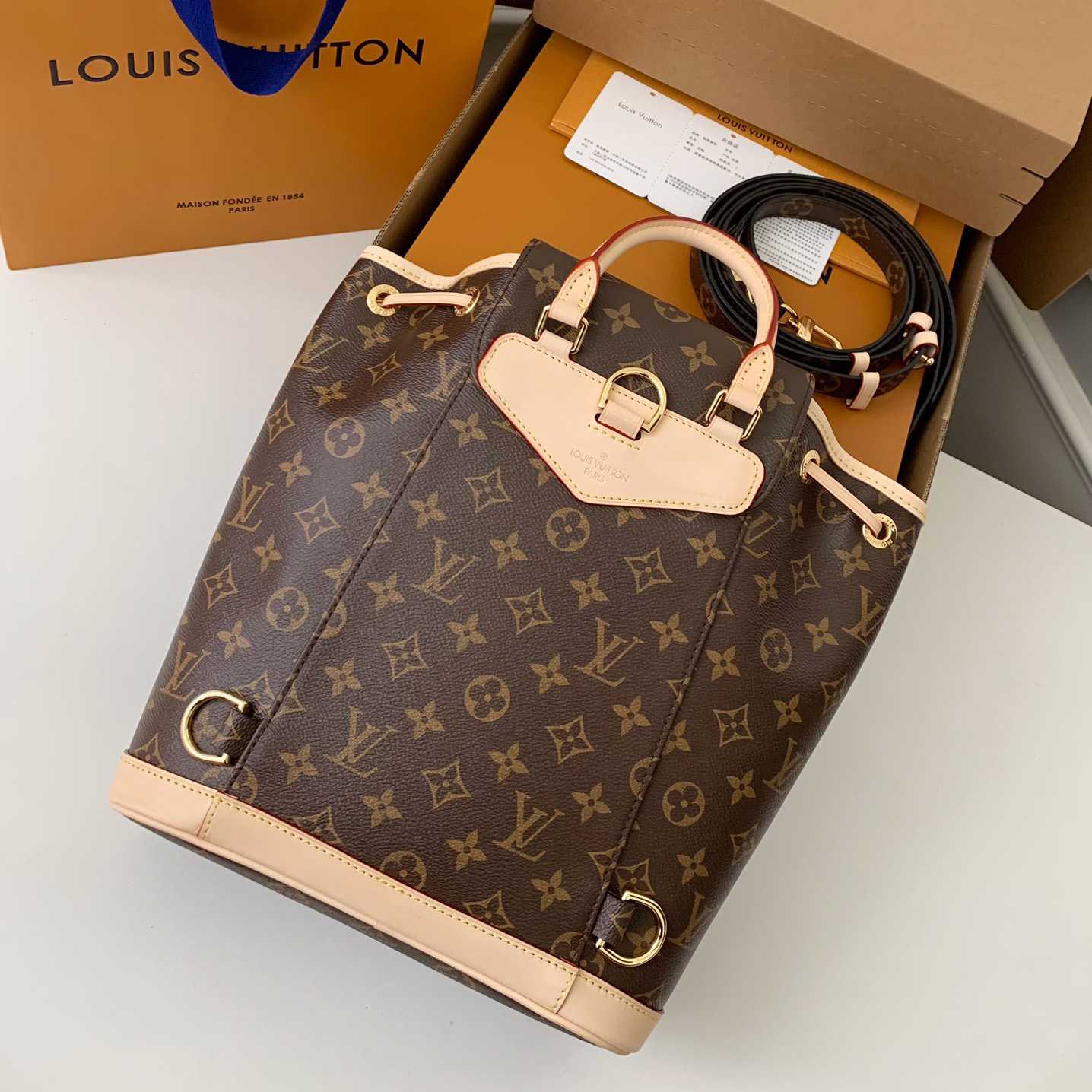 Louis Vuitton Montsouris PM   M11198 - PerfectKickZ