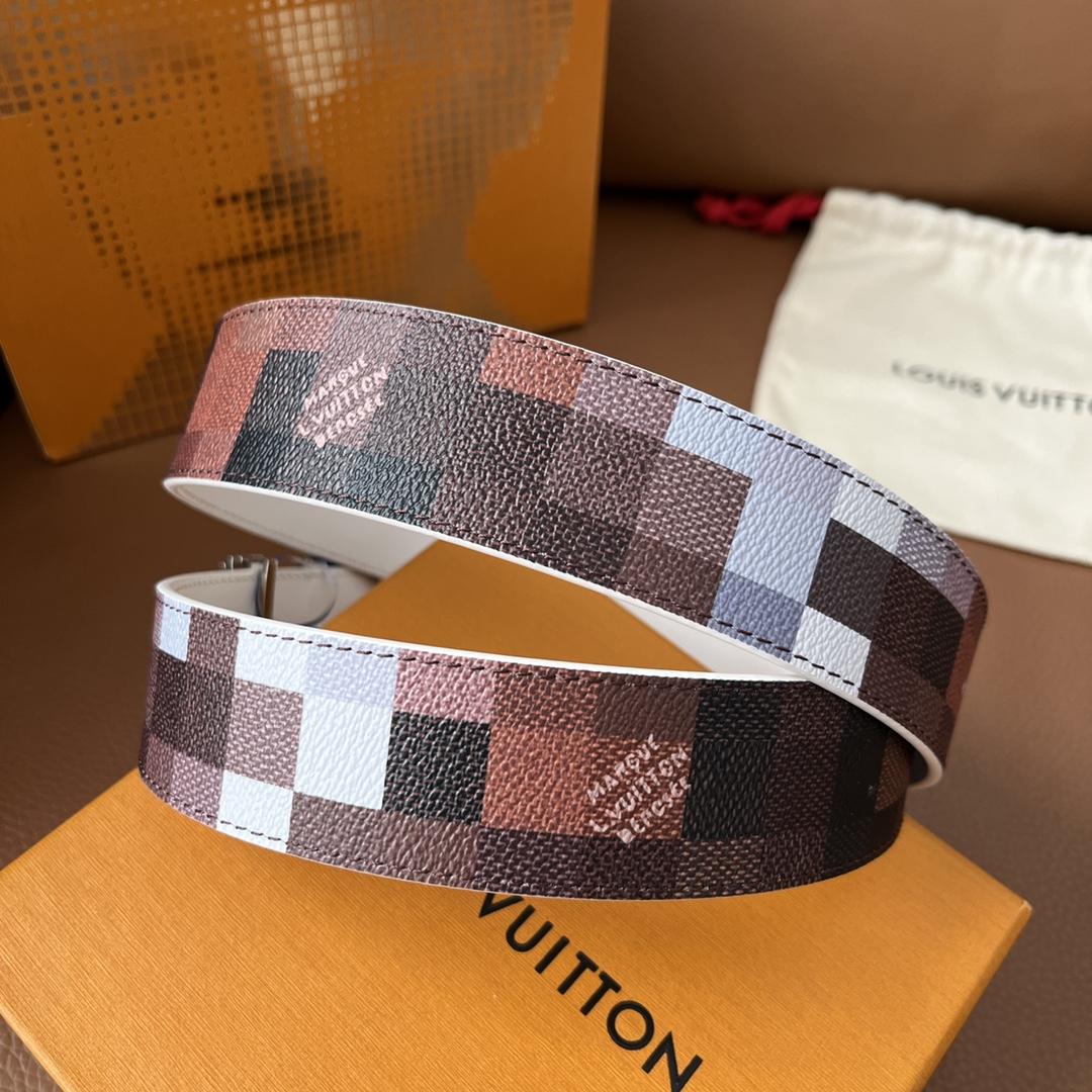 Louis Vuitton LV Initiales 40mm Reversible Belt - PerfectKickZ