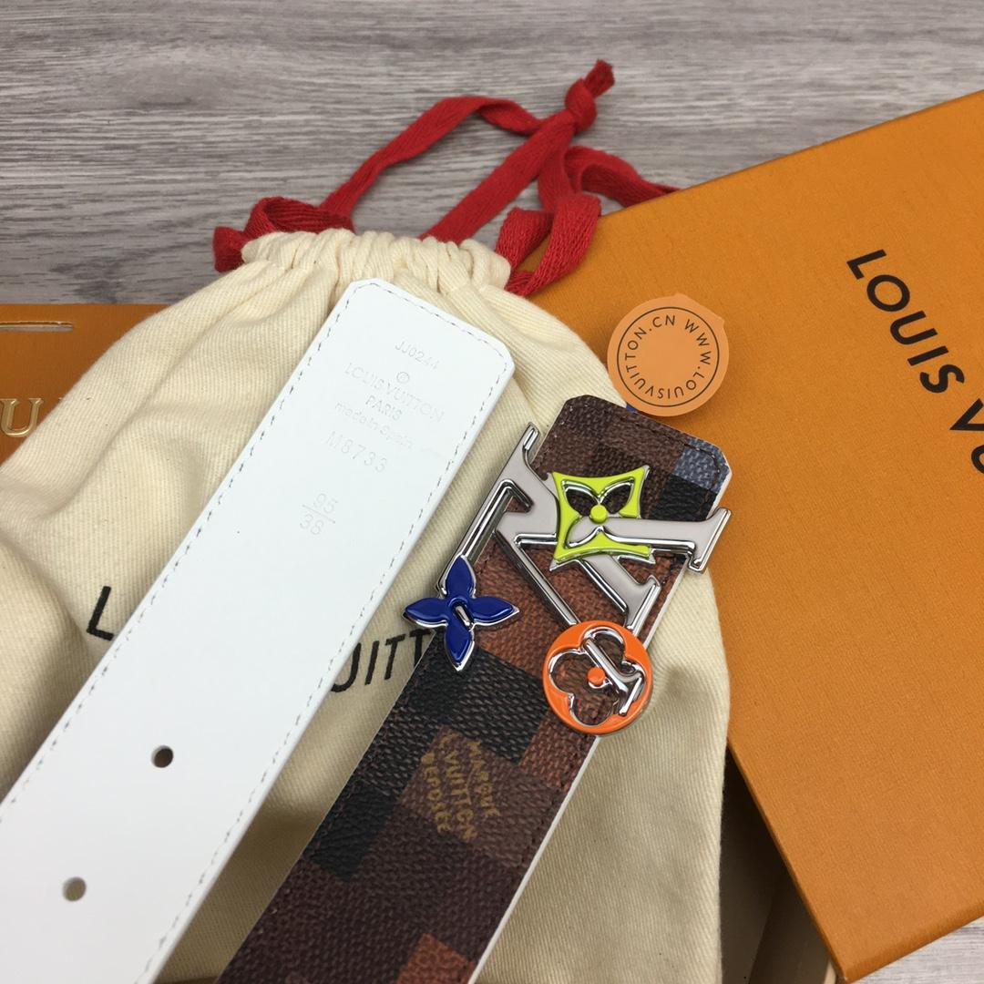 Louis Vuitton LV Initiales 40mm Reversible Belt - PerfectKickZ