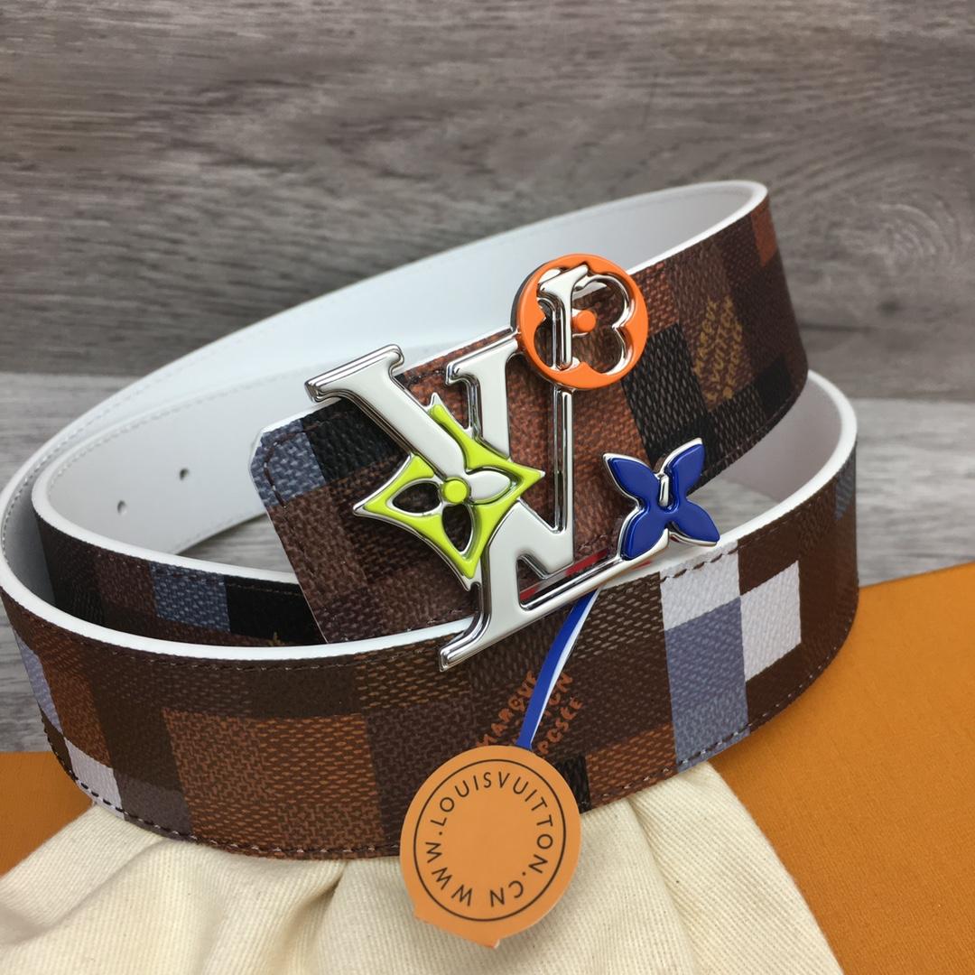 Louis Vuitton LV Initiales 40mm Reversible Belt - PerfectKickZ