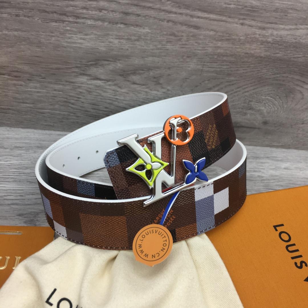 Louis Vuitton LV Initiales 40mm Reversible Belt - PerfectKickZ