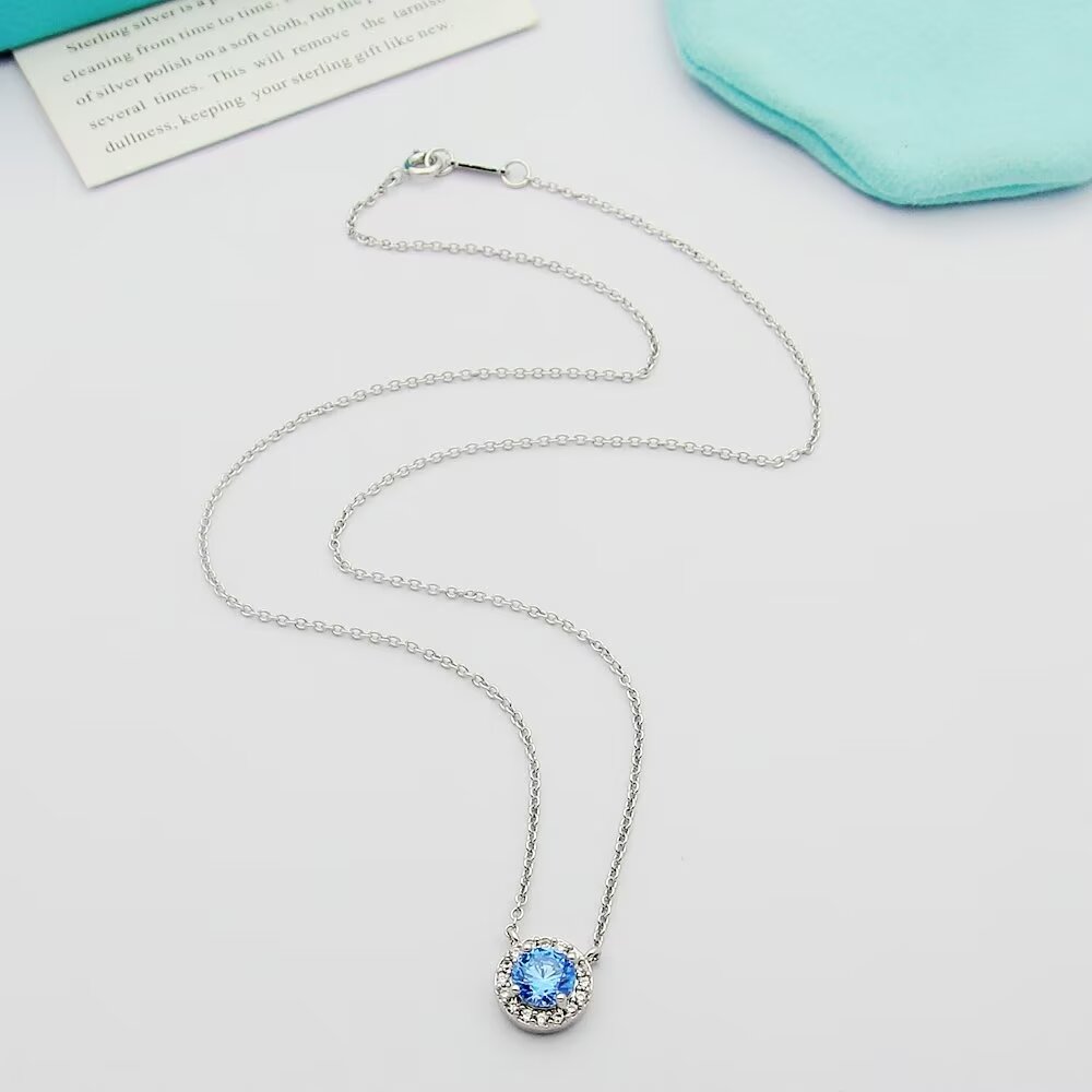 Tiffany Soleste Pendant Necklaces - PerfectKickZ