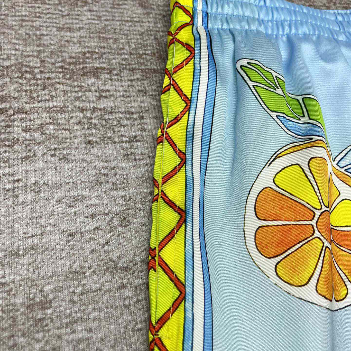 Casablanca Silk Shorts With Drawstrings    CA3487 - PerfectKickZ