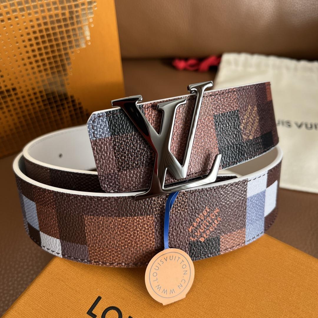 Louis Vuitton LV Initiales 40mm Reversible Belt - PerfectKickZ
