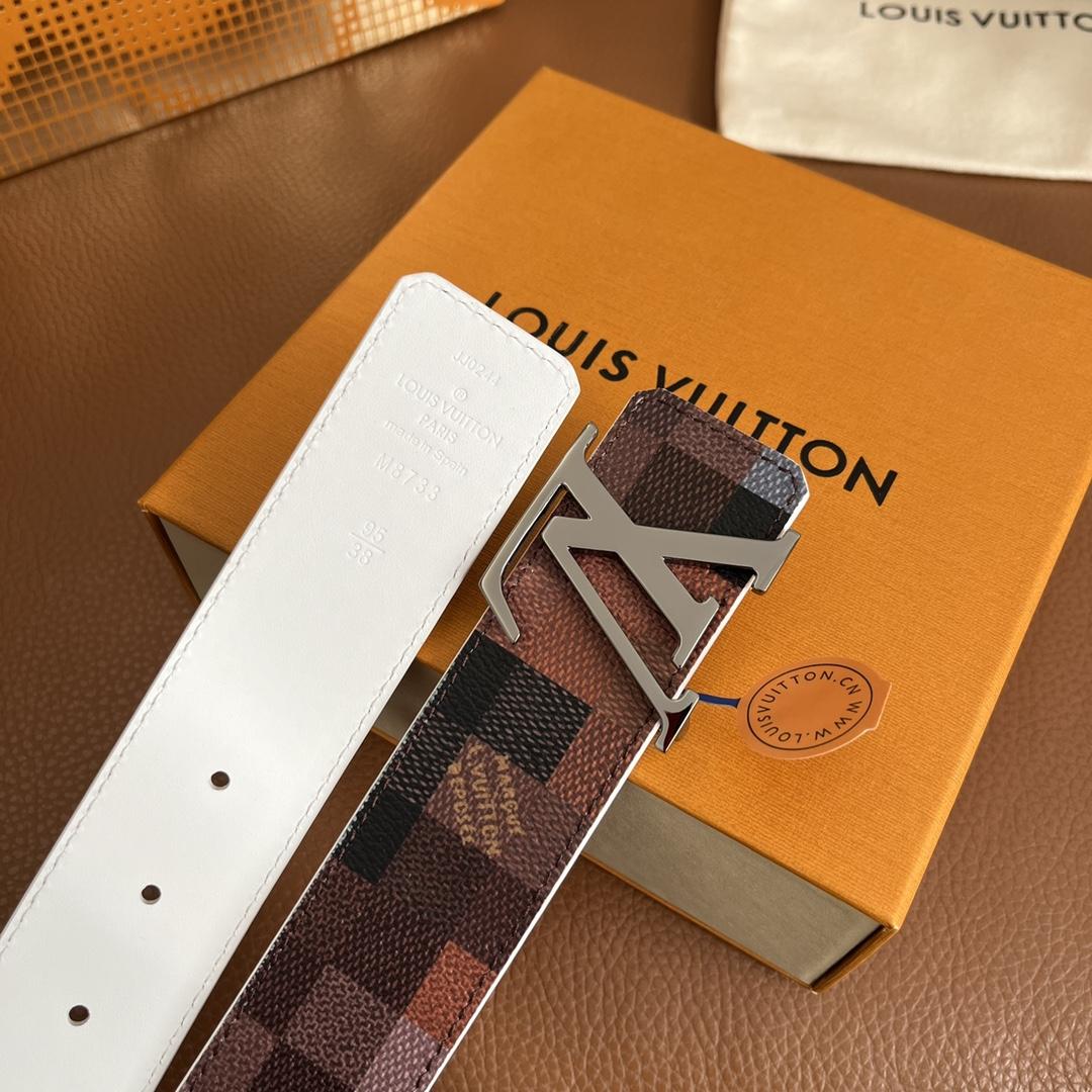 Louis Vuitton LV Initiales 40mm Reversible Belt - PerfectKickZ