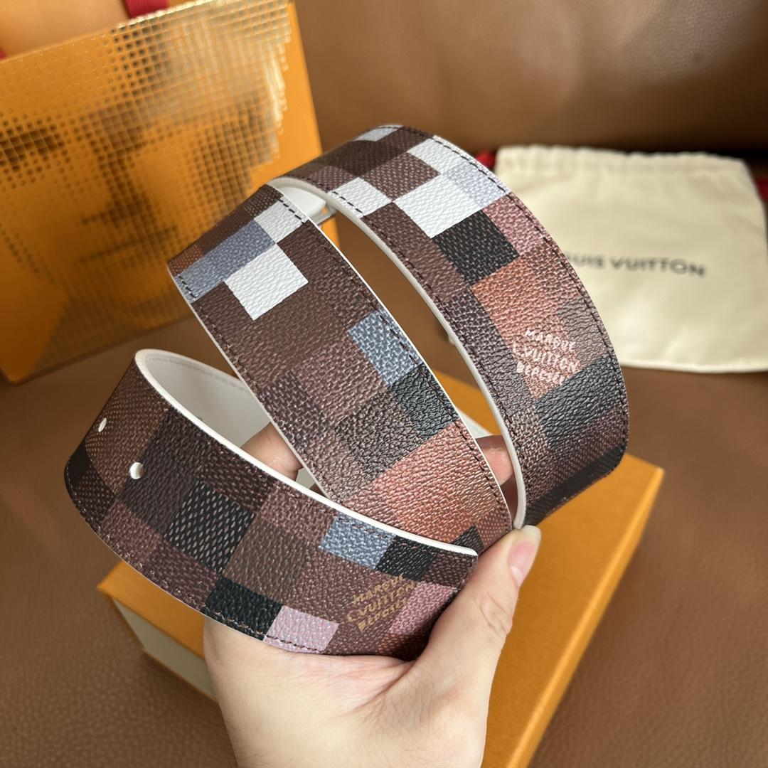 Louis Vuitton LV Initiales 40mm Reversible Belt - PerfectKickZ