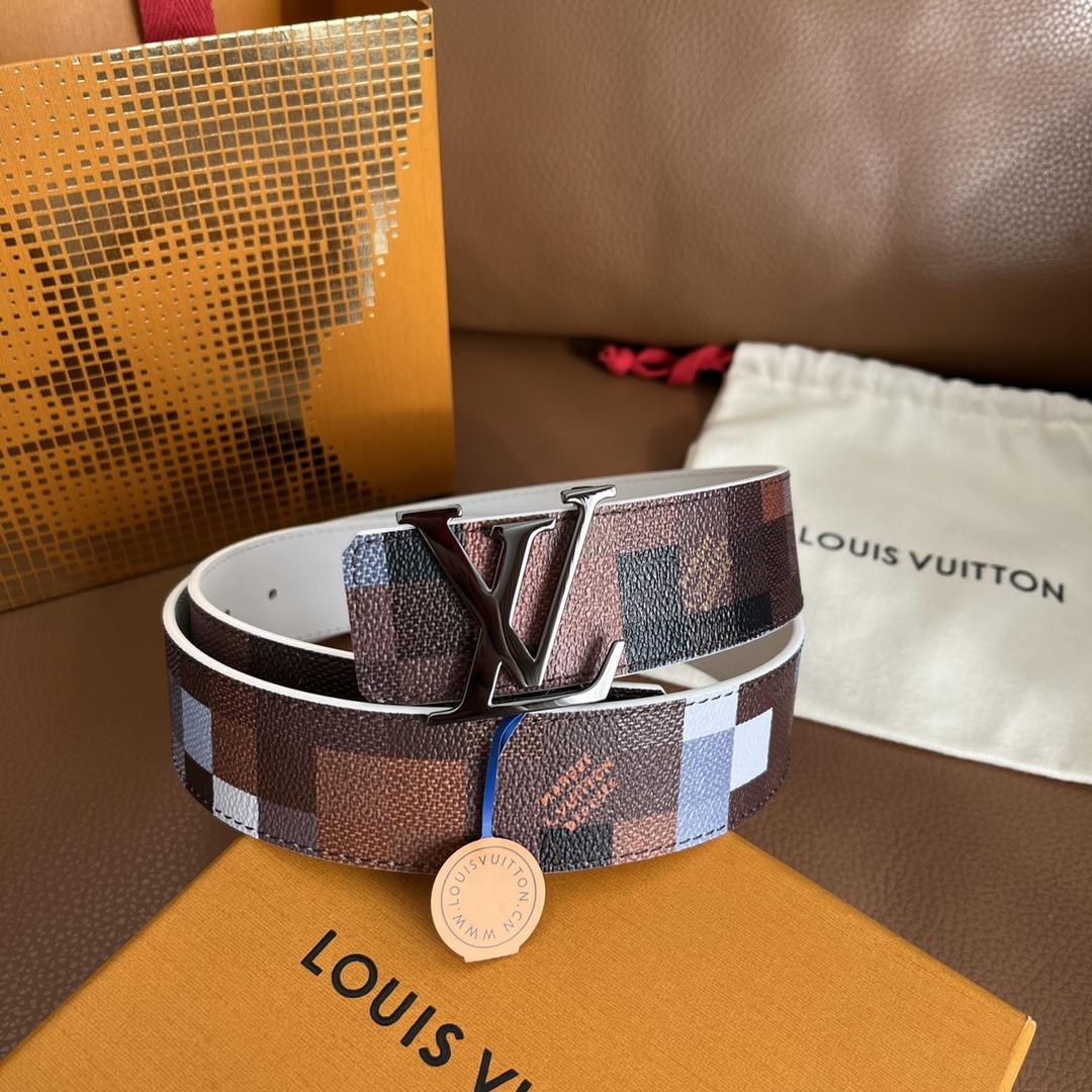 Louis Vuitton LV Initiales 40mm Reversible Belt - PerfectKickZ