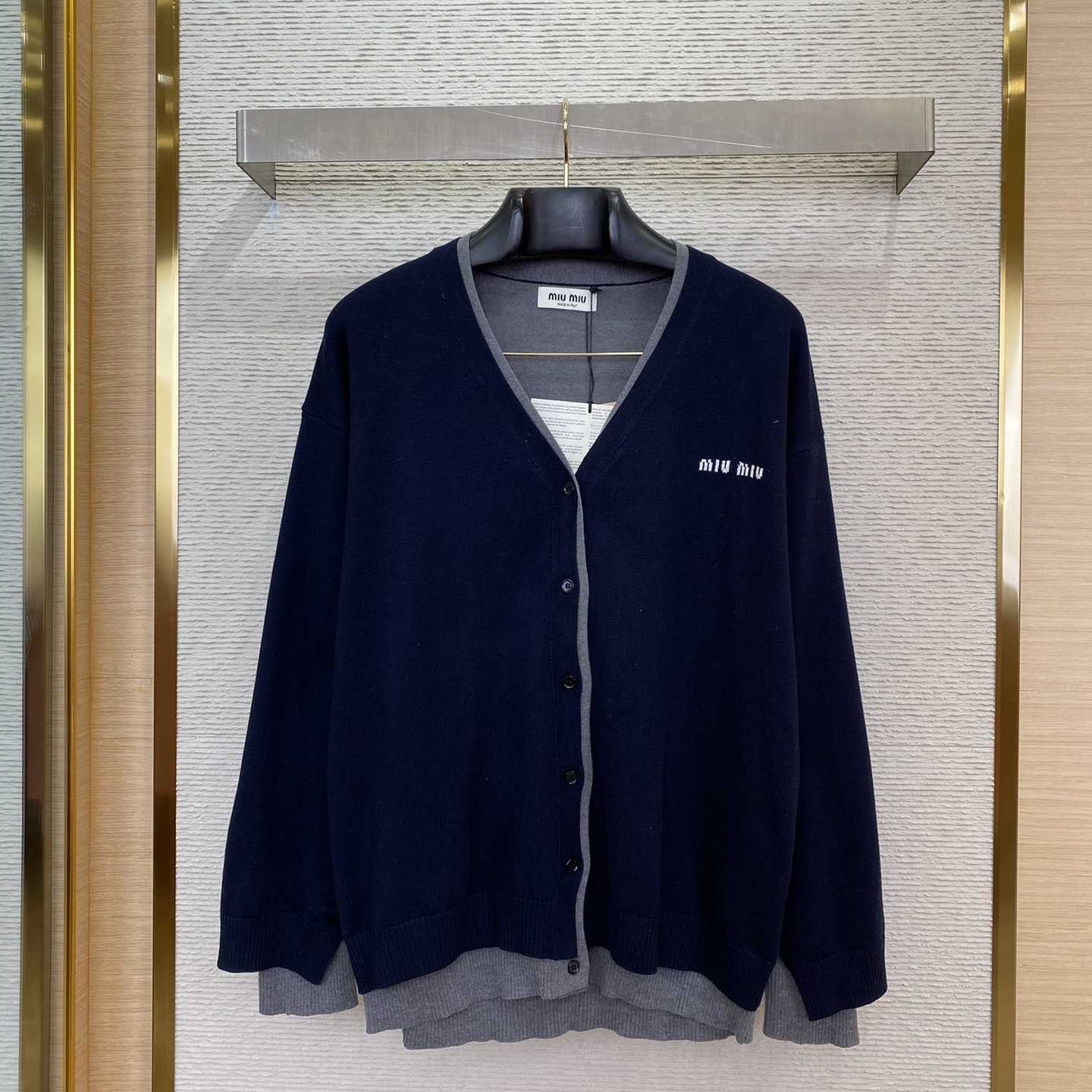 Miu Miu Silk Cashmere Cardigan Sweater - PerfectKickZ