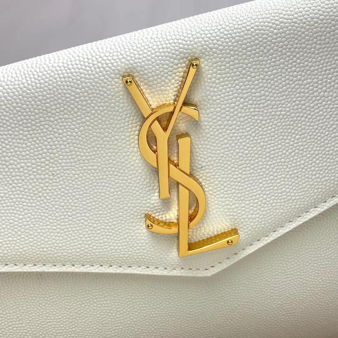 Saint Laurent Medium Monogram Clutch   - PerfectKickZ