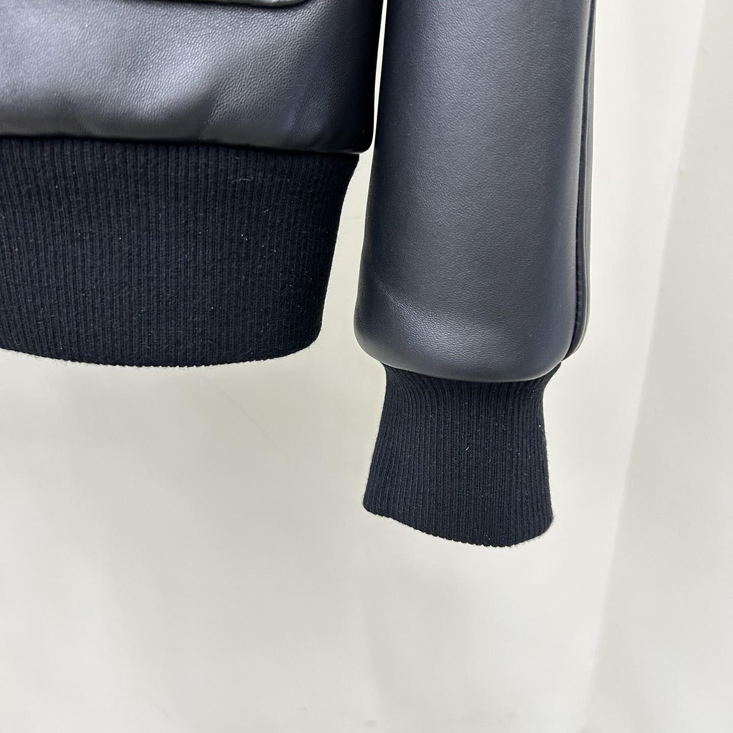 Gucci GG Embossed Bomber Jacket In Black - PerfectKickZ