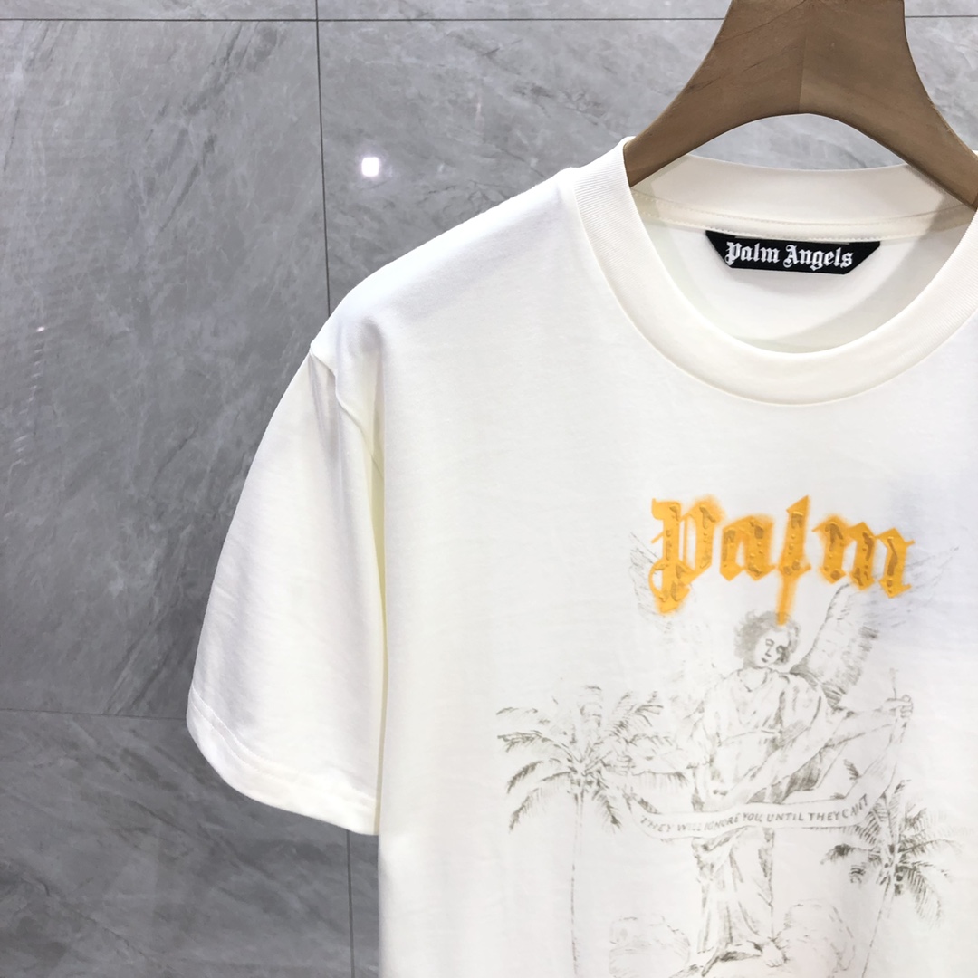 Palm Angels Angel Pencil T-Shirt  - PerfectKickZ